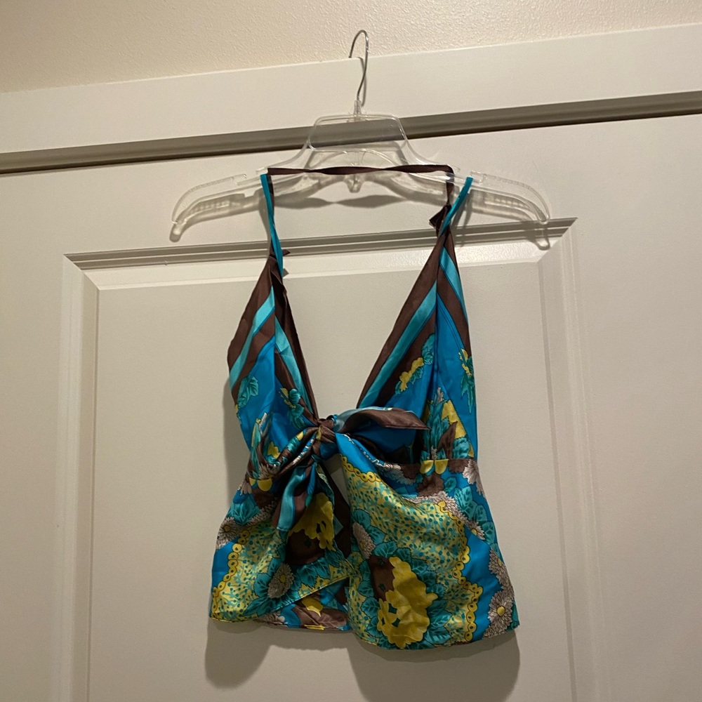 BCBG HALTER TOP PREOWNED Size -S